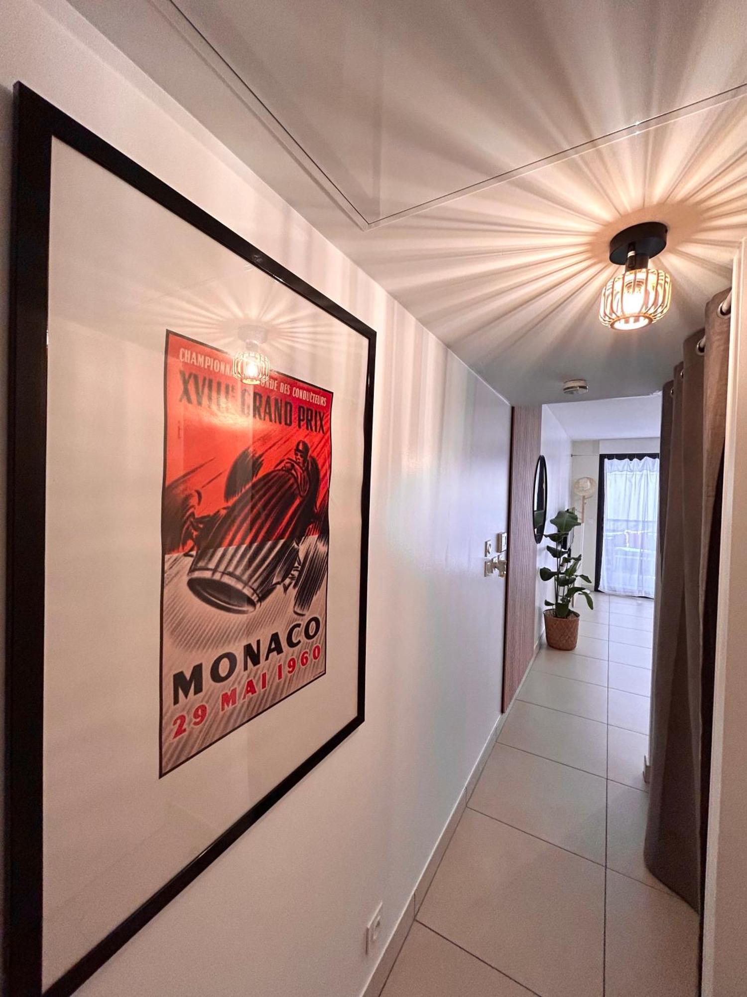 Studio Neuf - Portes De Monaco - Confort - Wifi - Clim Exteriör bild